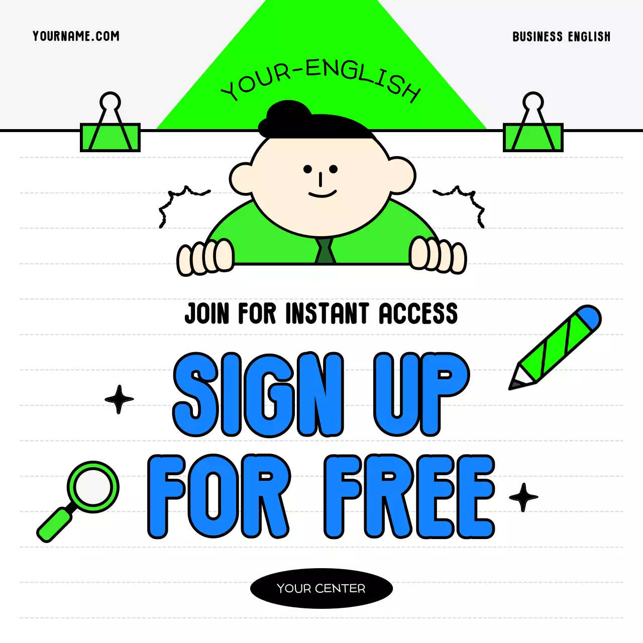 Green Modern Business Guide Instagram Carousel