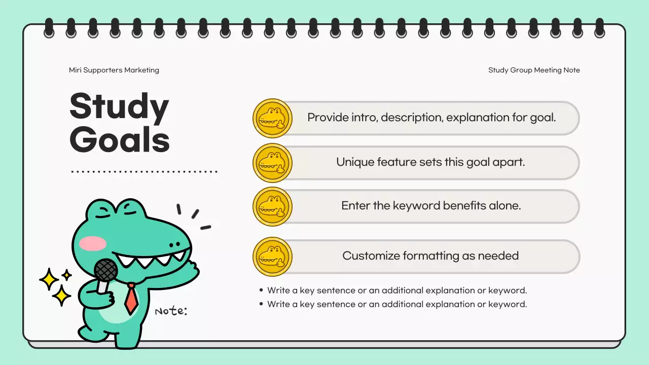 Mint Simple Study Guide Presentation