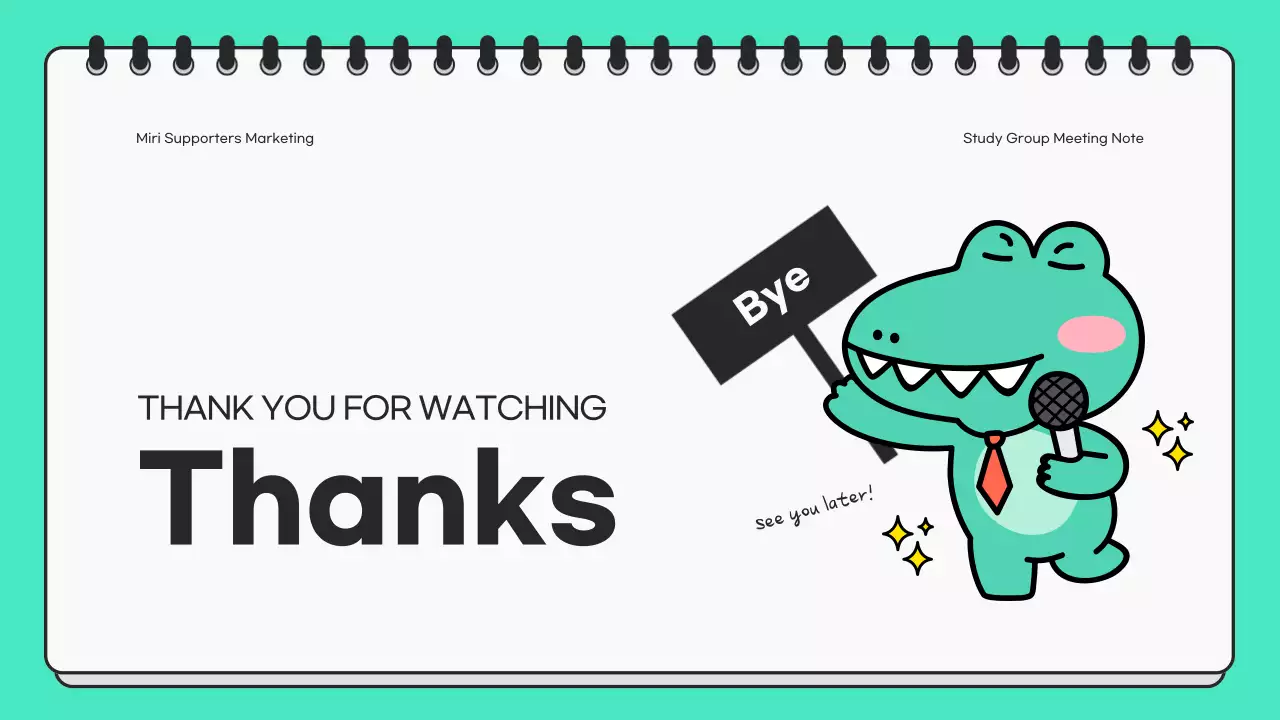 Mint Simple Study Guide Presentation