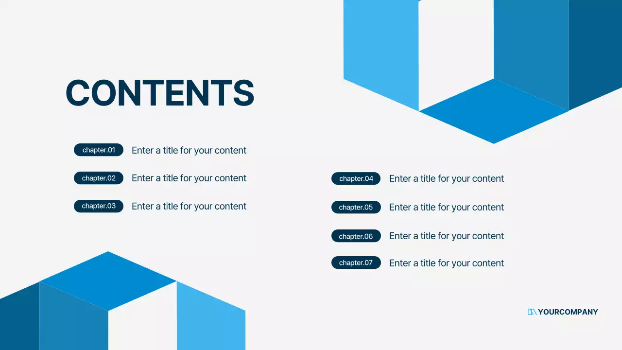 Simple office worker business plan in navy and blue