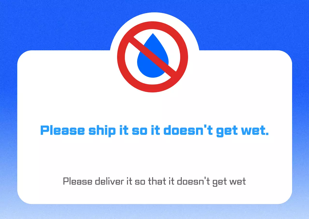 Hướng dẫn giao hàng Blue Simple