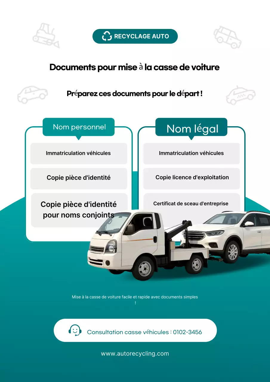 Papeterie pour voiture Mint Clean