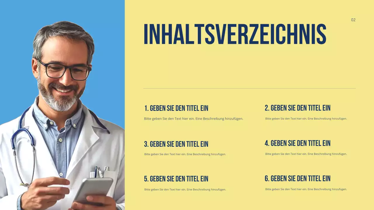 Farbenfrohe, moderne Gesundheitsförderung Präsentation