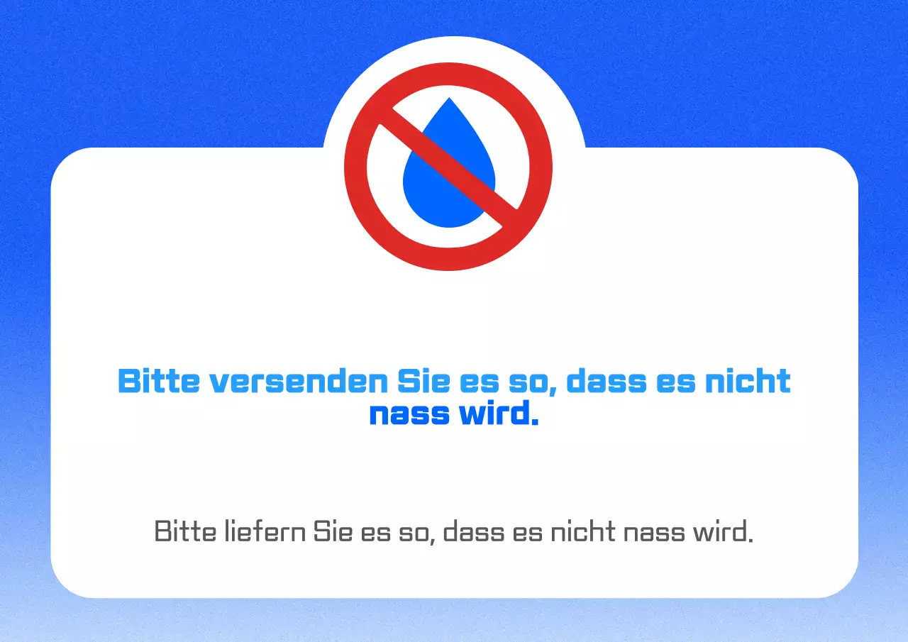 Blue Simple Lieferleitfaden