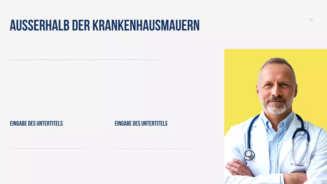 Farbenfrohe, moderne Gesundheitsförderung Präsentation