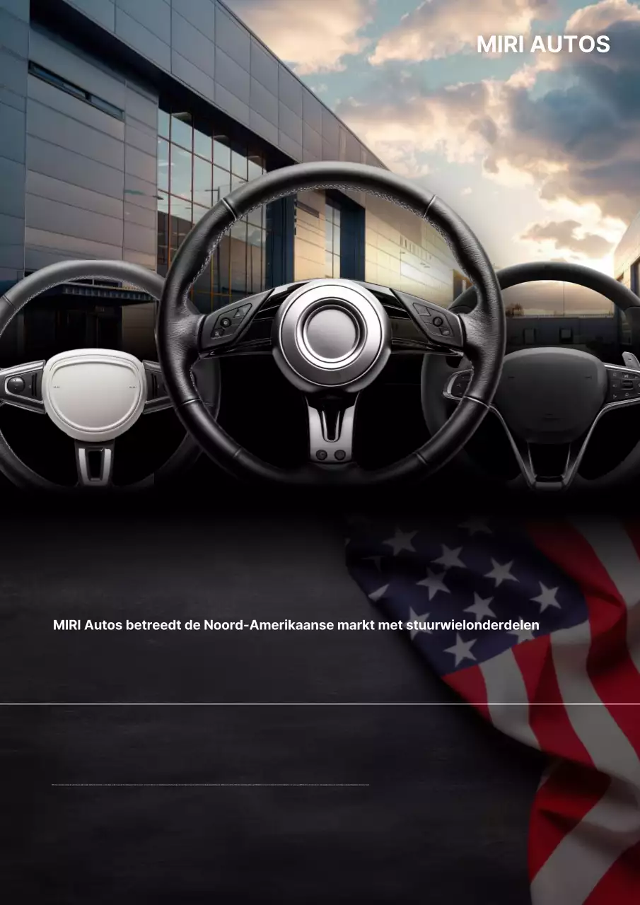 Promotie van zwarte moderne auto-onderdelen