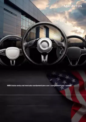 Promozione di ricambi auto moderni neri