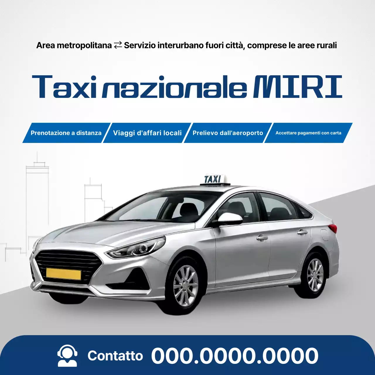 Pubblicità di trasporto moderno grigio