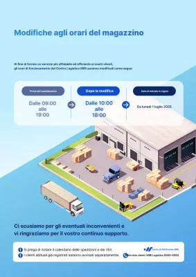 Guida agli orari di apertura di Sky Blue Modern