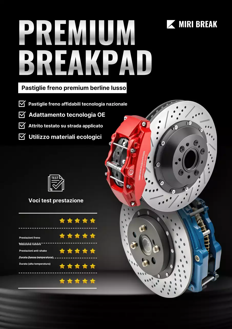 pubblicità di auto di lusso nera