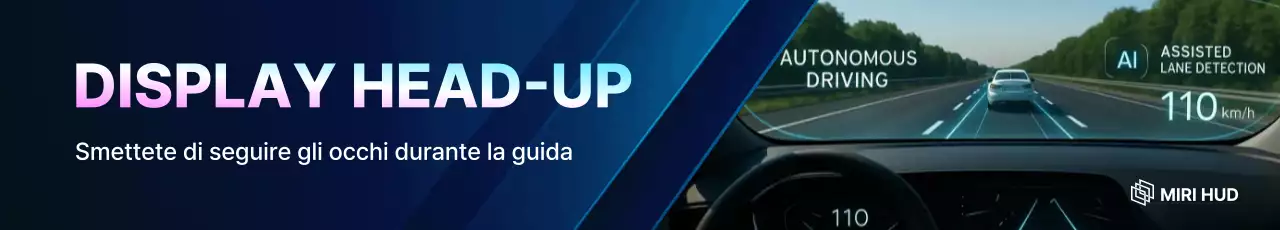 Pubblicità di un'auto moderna blu