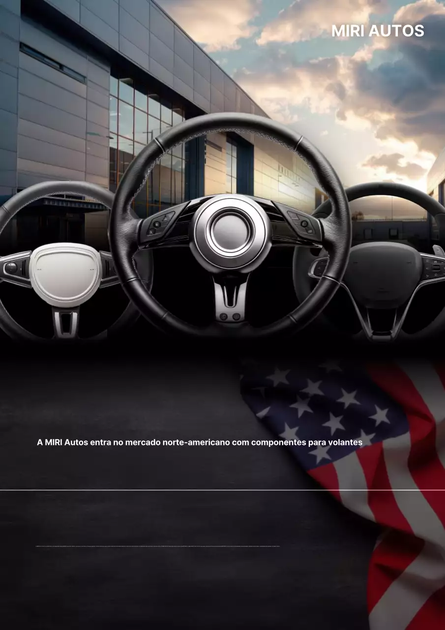 Promoção de peças automotivas modernas pretas