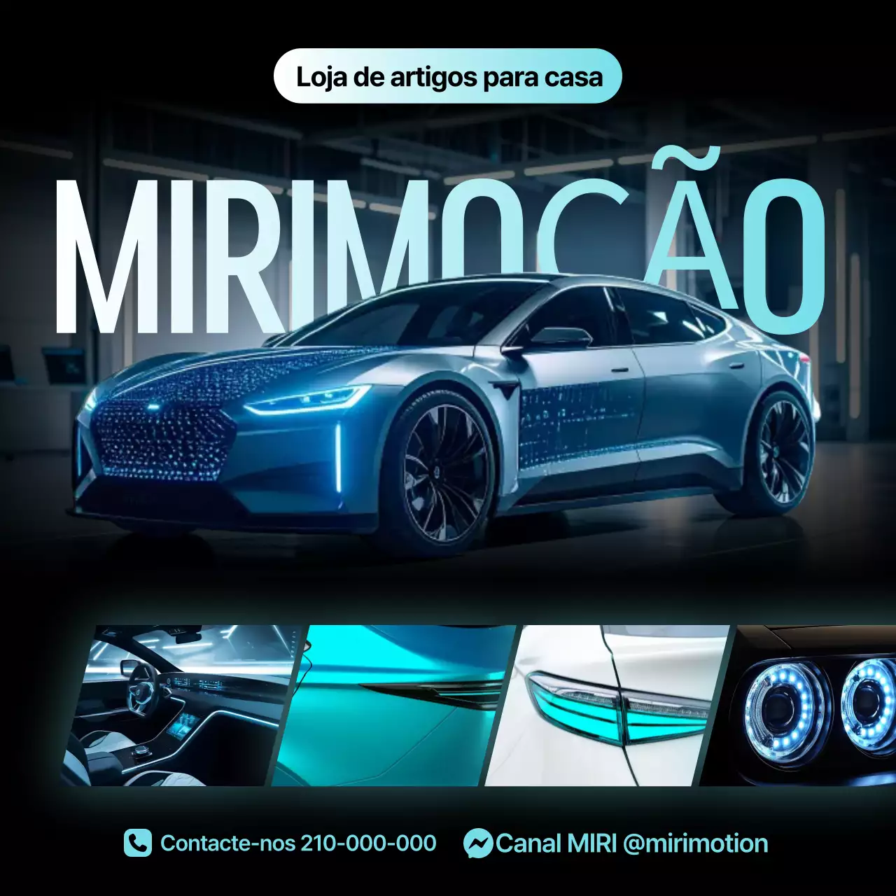 Promoção de produtos de interiores Sky Blue Future