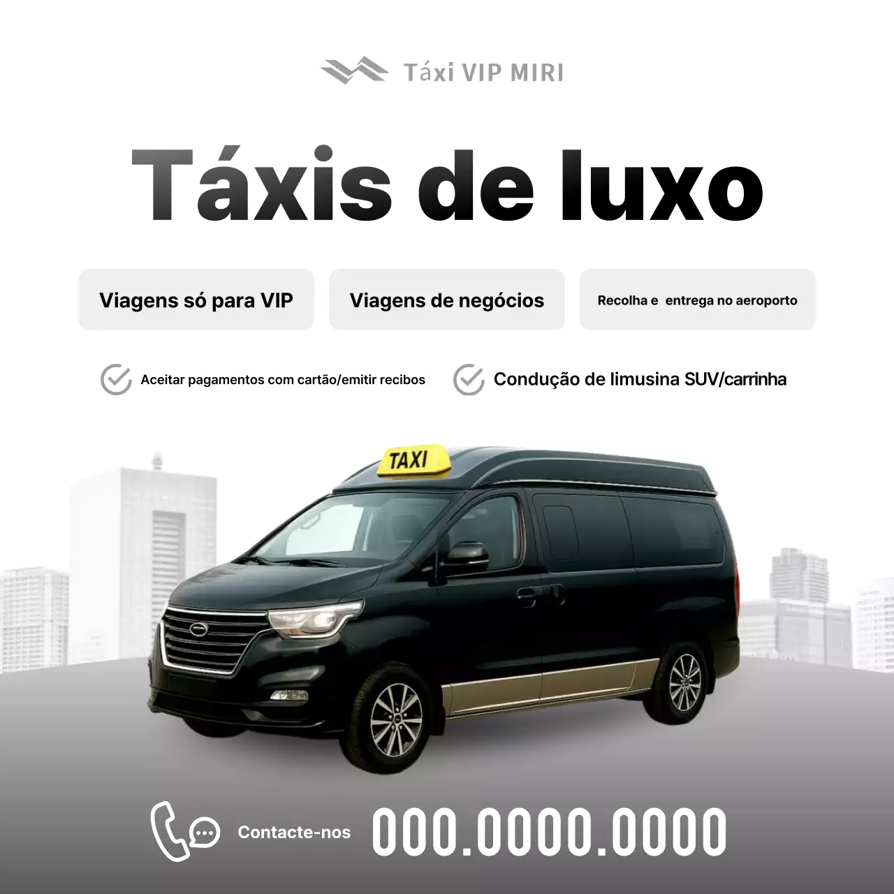 Anúncio de tráfego moderno preto