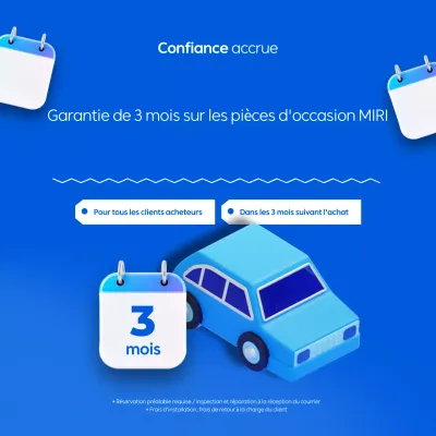 Guide de service de garantie Blue Modern