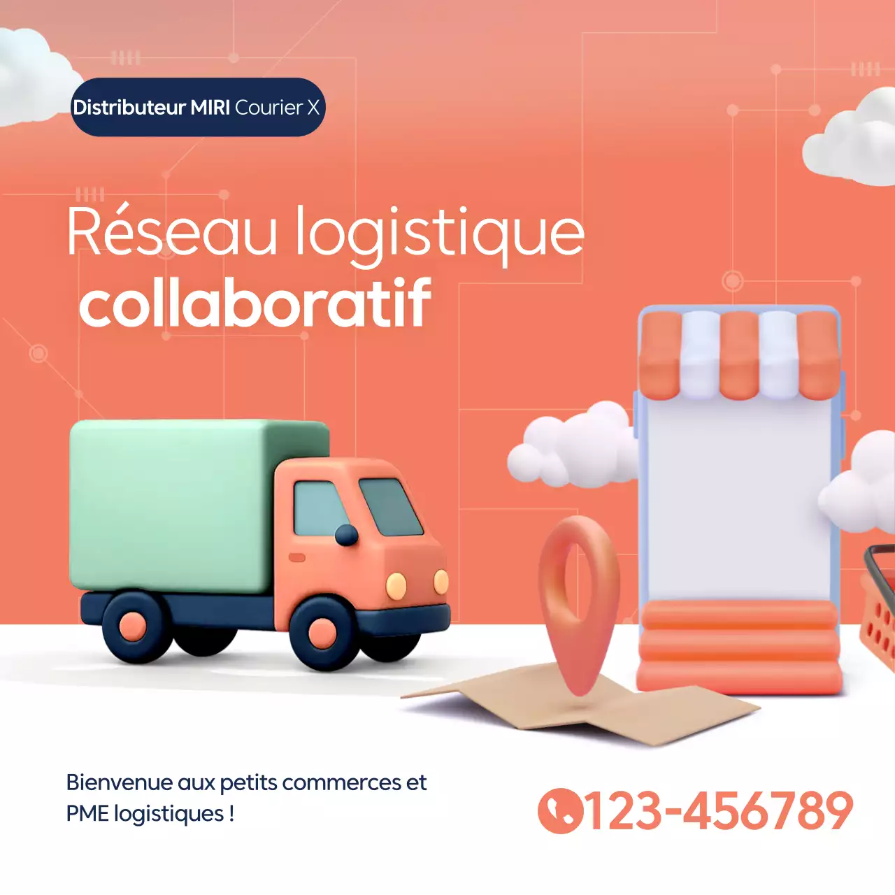 Publicité Orange Simple Logistics