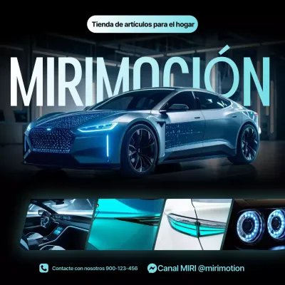 Promoción de productos de interior Sky Blue Future