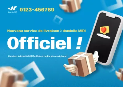 Ouverture du service de messagerie Blue Modern