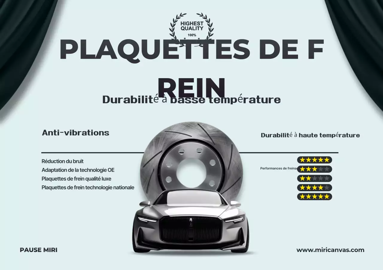 publicité pour une voiture grise moderne