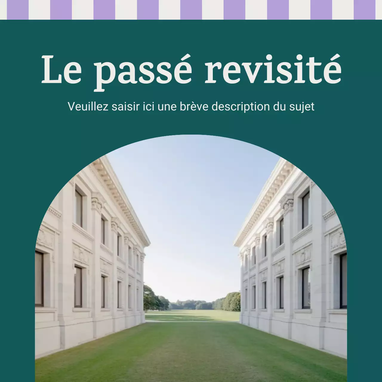 Carrousel d'annonces d'événements historiques Purple Classic