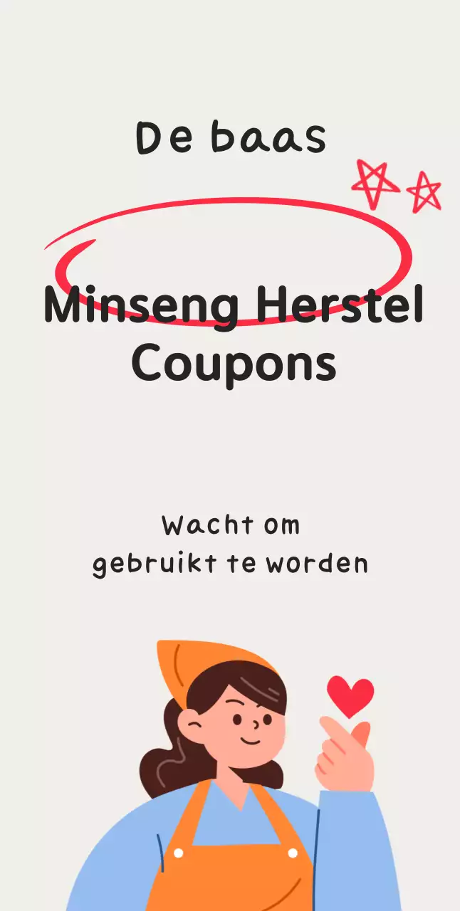 Ivory Simple Minseong Herstel Coupon