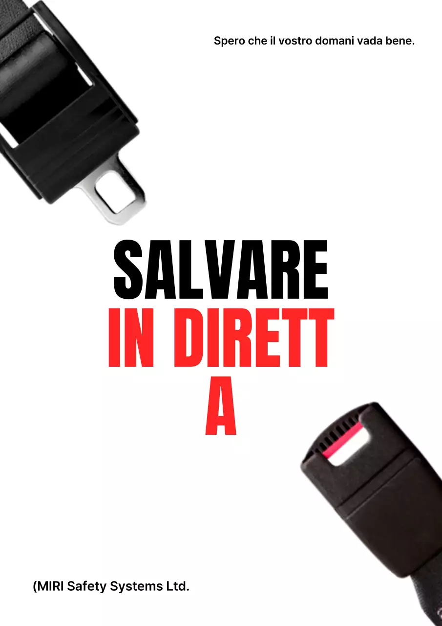 Campagna Black Simple Safety