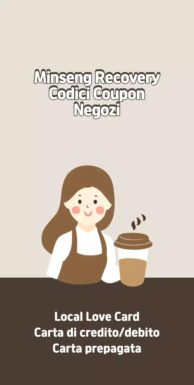 Buono sconto Blue Simple People's Livelihood Recovery