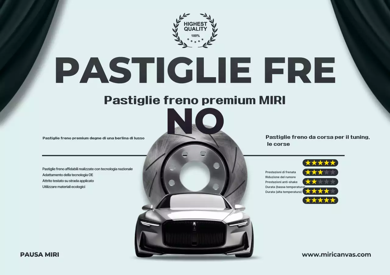 pubblicità di auto moderna grigia