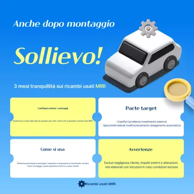 Guida ai vantaggi dell'acquisto di ricambi auto Blue Modern