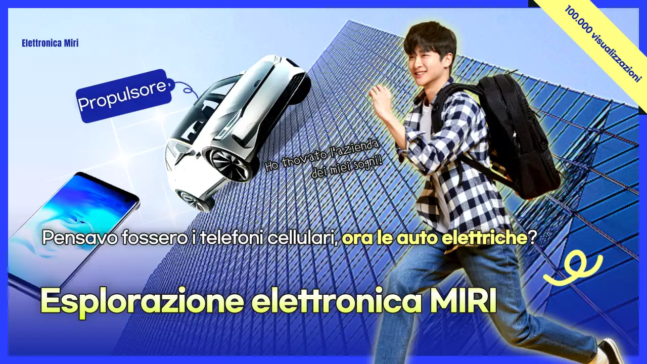 Promozione Blue Modern Electronics
