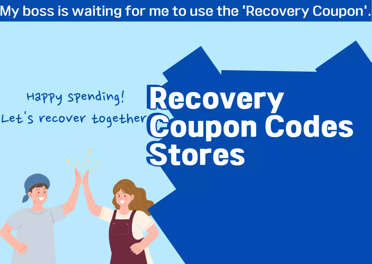 Sky Blue Simple Coupon Advertisement