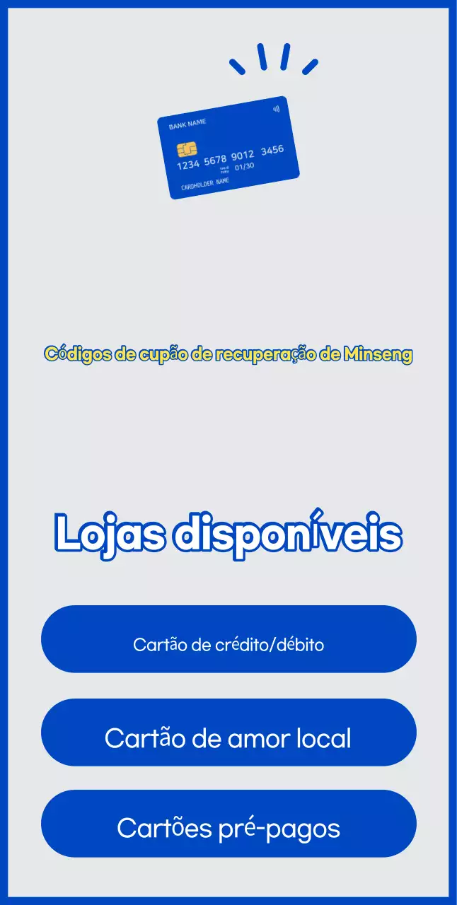 Cupom de Recuperação de Meios de Subsistência da Blue Clean People