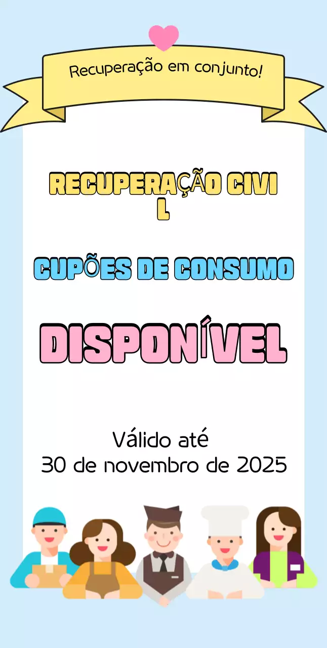 Cupom de Recuperação Sky Blue Baby Life