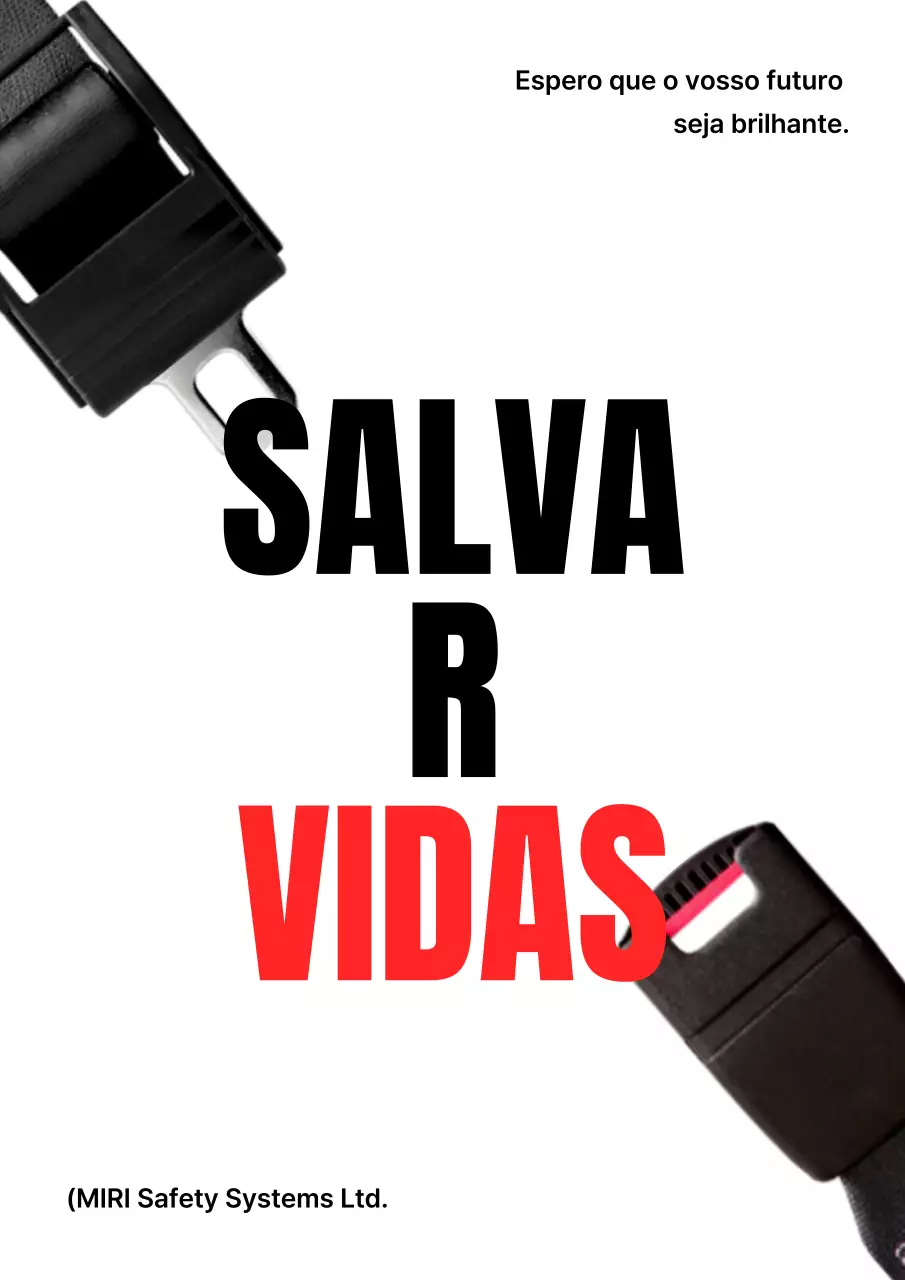Campanha de Segurança Black Simple