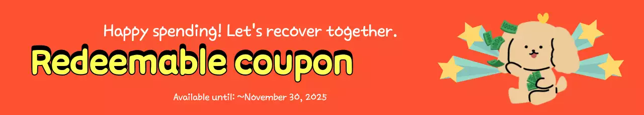 Orange Clean Consumption Coupon Promotion