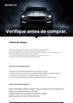 Guía de compra de piezas modernas para coches negros