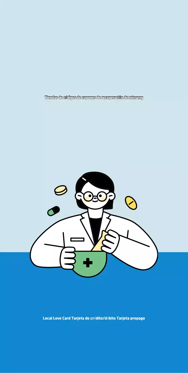 Cupón de recuperación de medios de vida de Blue Simple People