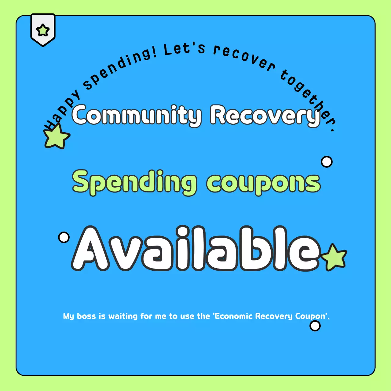 Sky Blue Clean Discount Coupon