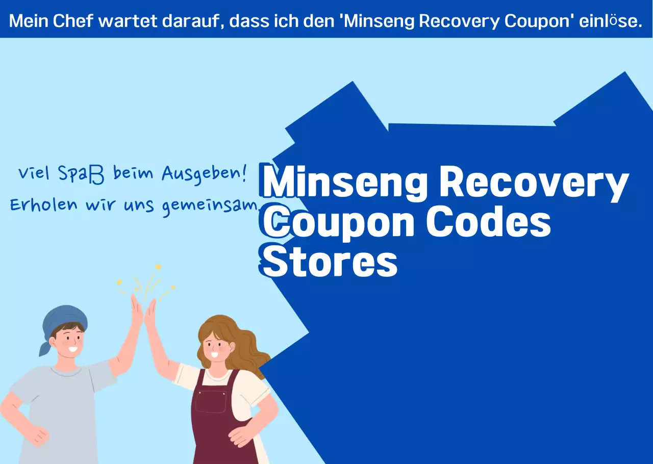 Himmelblaue einfache Coupon-Werbung
