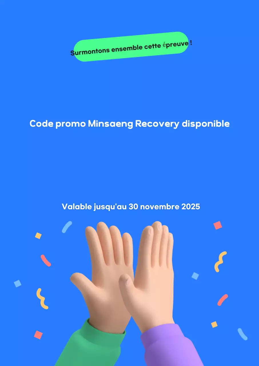 Promotion de coupons Blue Modern