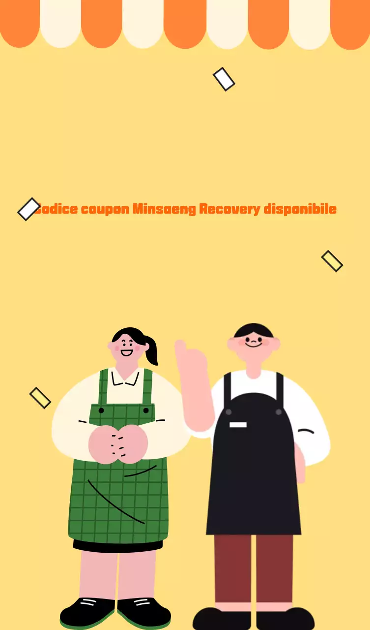 Annuncio promozionale semplice arancione