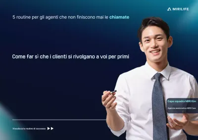 Pianificazione aziendale moderna Sky Blue