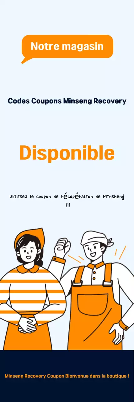 Coupon de réduction de consommation Orange Simple People's Livelihood Recovery