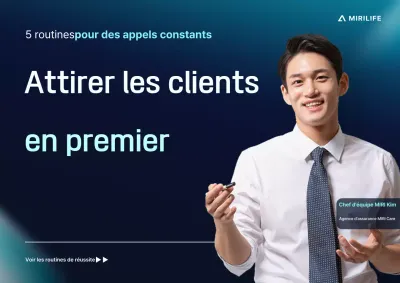 Planification d'entreprise moderne bleu ciel