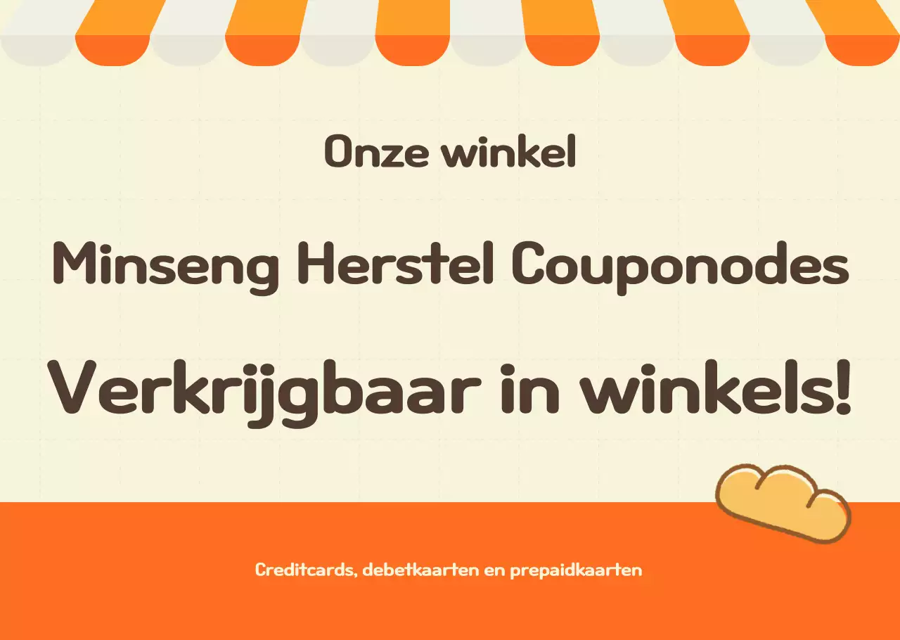 Promotie van de Orange Simple People's Livelihood Recovery Consumptiecoupon