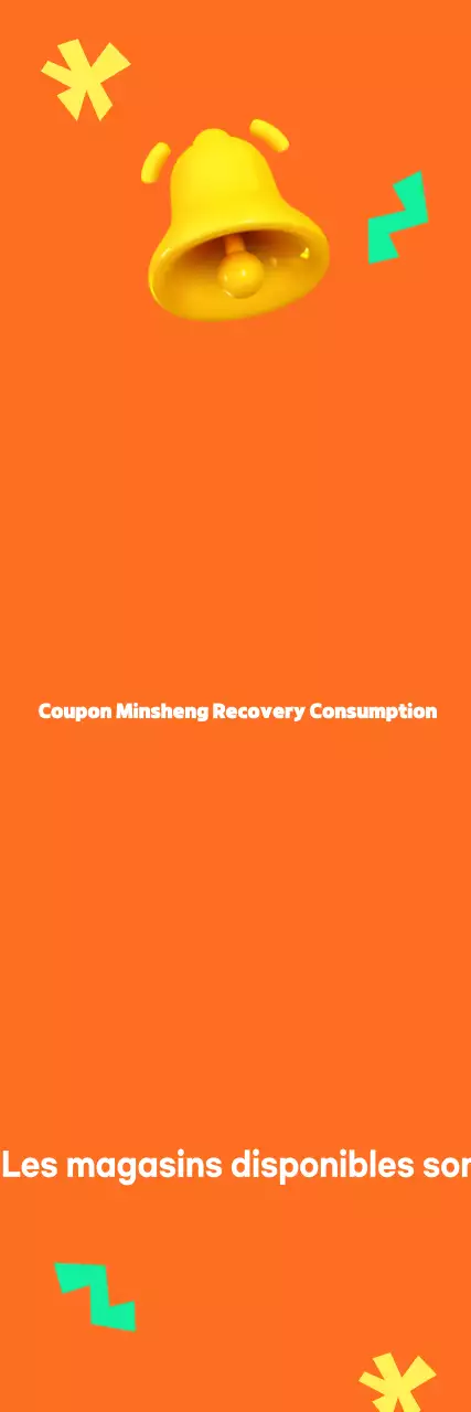 Coupon de consommation Orange Pop Minseongheuibo