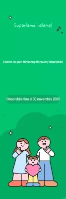 Buono sconto per il recupero dei mezzi di sussistenza di Green Simple People