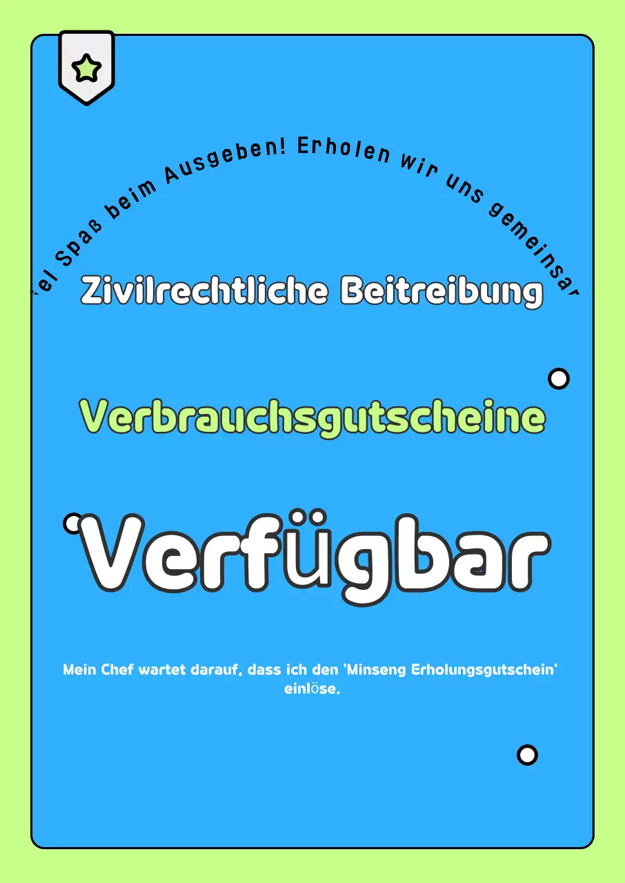 Green Simple Coupon-Leitfaden