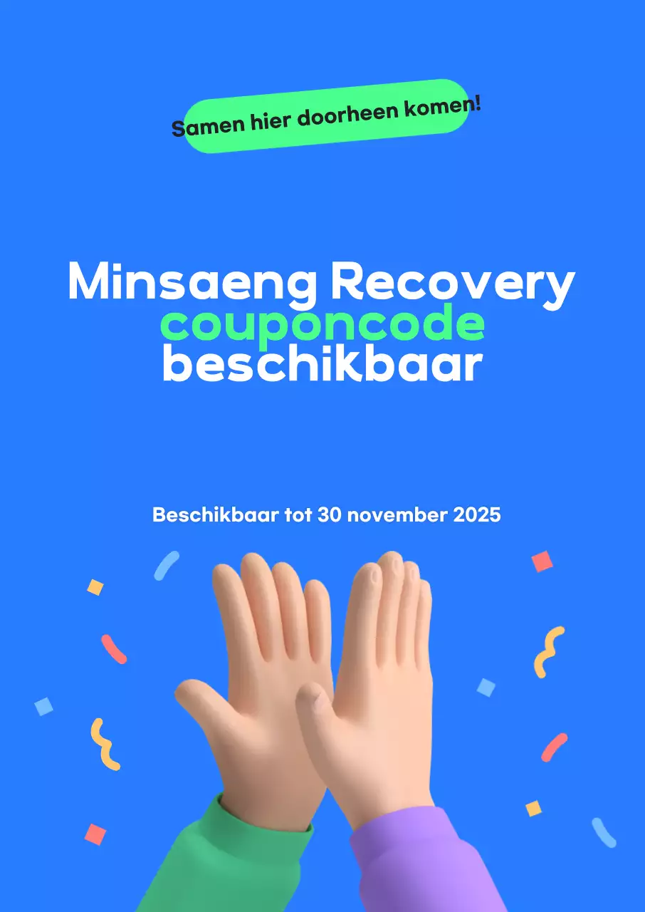 Blauwe moderne couponpromotie