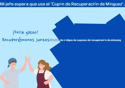 Anuncio de cupón simple azul cielo